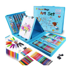 Coffret d'Art Super Mega : L'Atelier Créatif (208 Pièces)